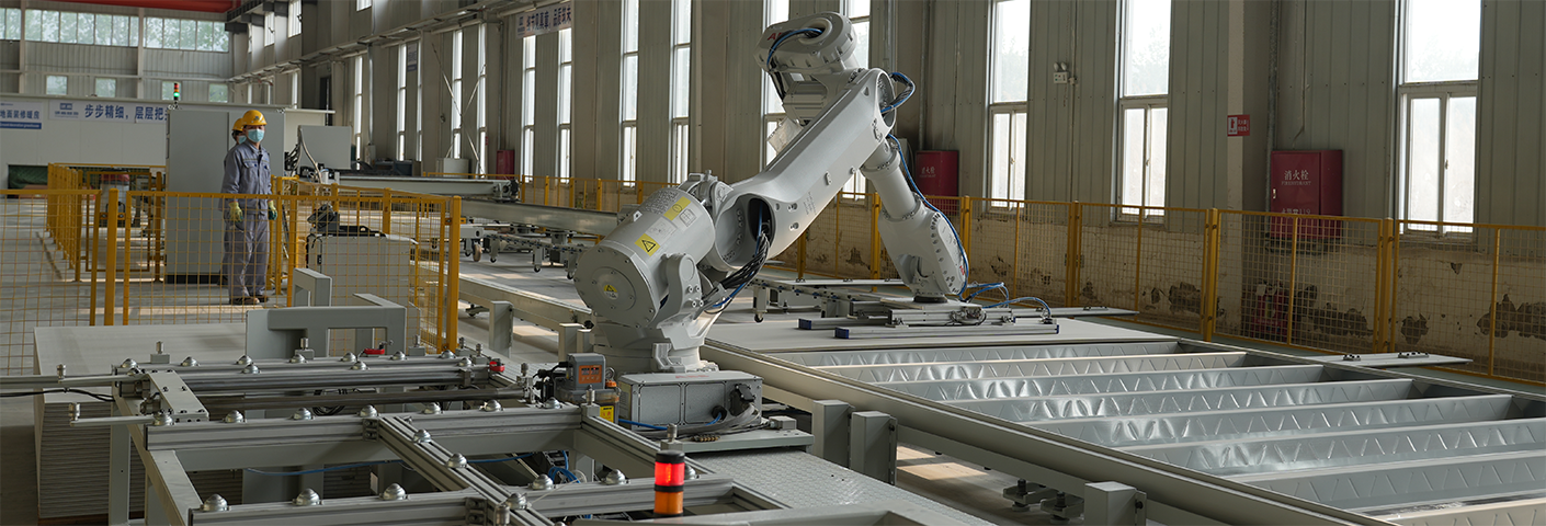 Production line, manufacturer's factory