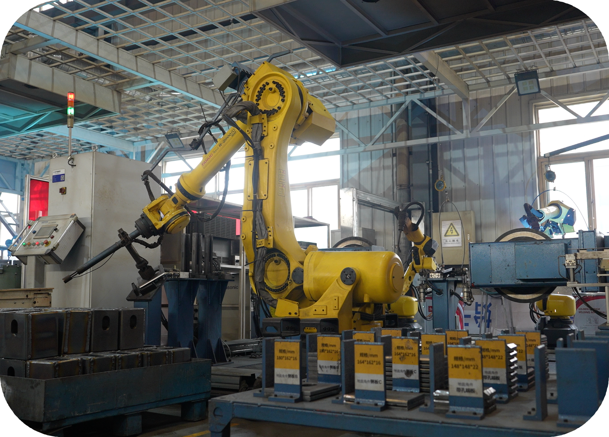 Intelligent welding workstation, manufacturer's factory